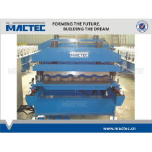 High quality aluminium/steel roofing roof tile roll forming machine